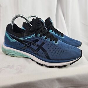 Asics CT-1000 Flyte Foam Blue Teal Synthetic Mesh Running Shoes Women's 7.5 NICE
